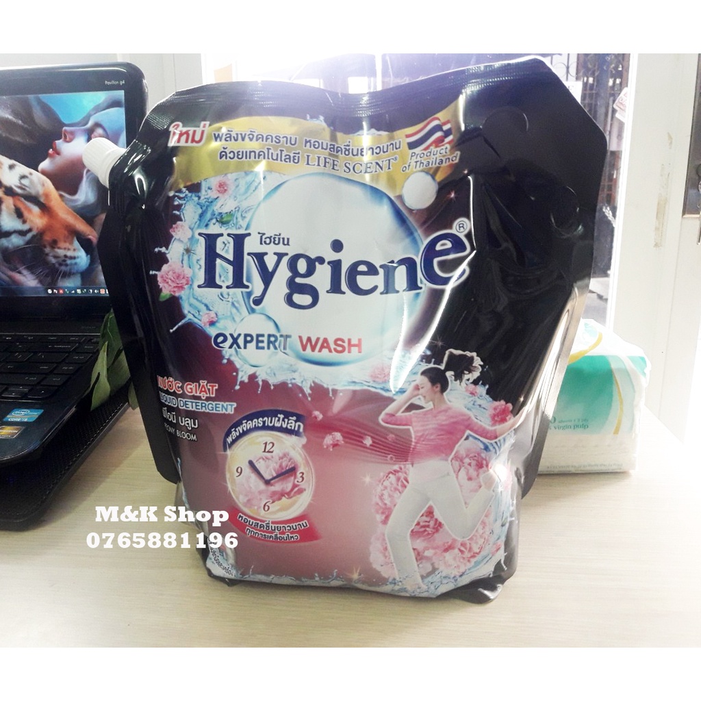 Nước giặt đậm đặc Hygiene 1800ml