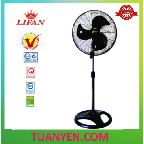Quạt Đứng Công Nghiệp Lifan Đ-20CO, HALI DC 209C chính hãng