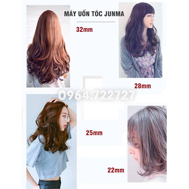 Máy uốn lọn tóc cao cấp Q5 Junma