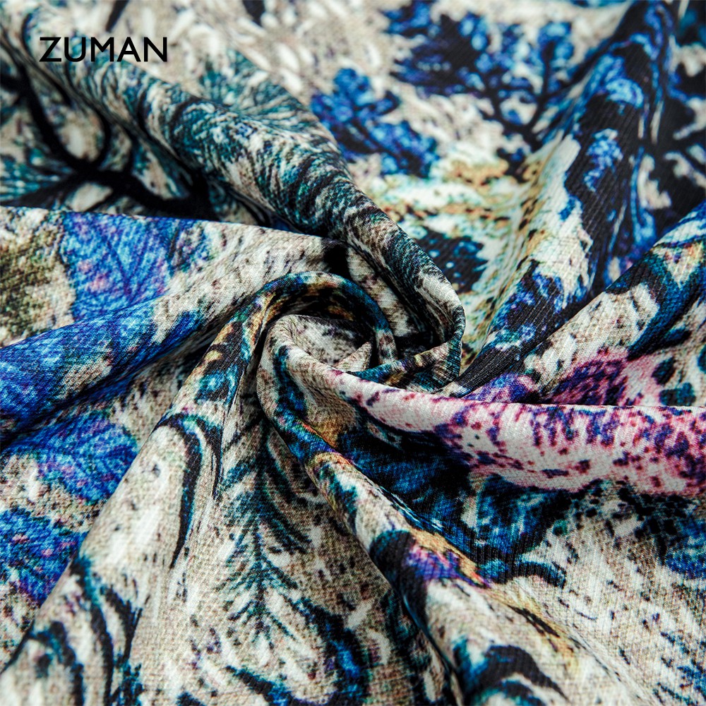 [Mã FAMALLT5 giảm 15% đơn 150K] Áo sơ mi nam ngắn tay vải lụa thiết kế hoạ tiết hoa lá mùa hè - ZUMAN - ASM24 | BigBuy360 - bigbuy360.vn