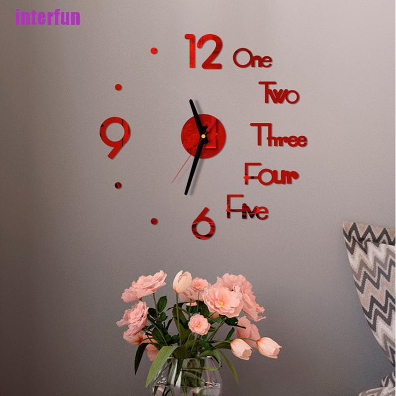 Gương Dán Tường acrylic 3D Sáng Tạo