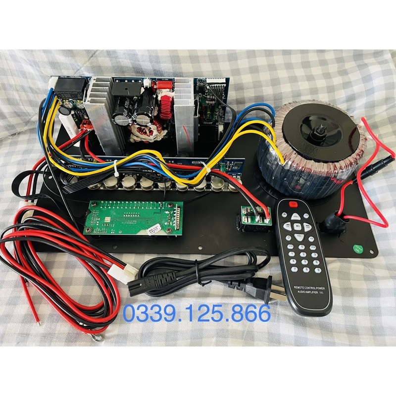 Bo loa kéo 200w chuẩn, sử dụng ic 2092 chơi được bass đơn 50 hoặc bass đôi 40