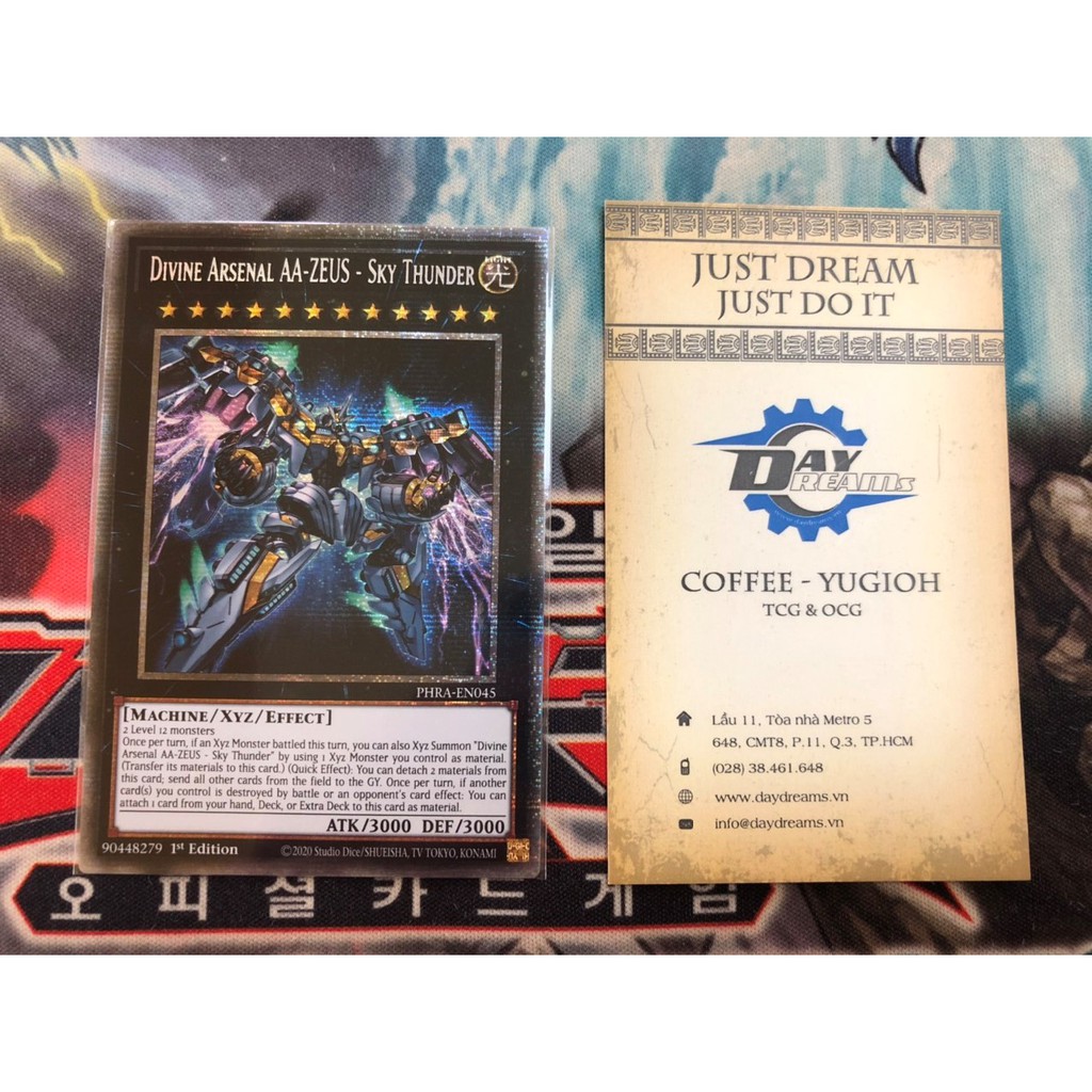 Thẻ bài Yugioh! Divine Arsenal AA-ZEUS - Sky Thunder - PHRA-EN045 - Starlight Rare