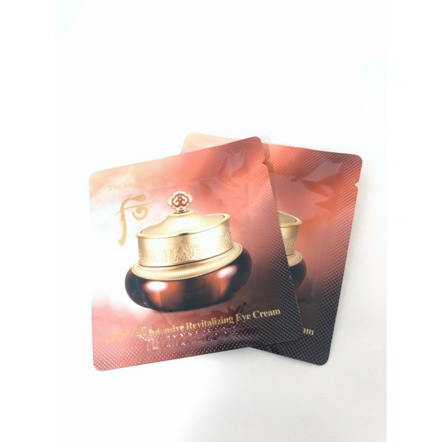 Kem Mắt Whoo Đỏ Tân Dịch Giúp Chống Nhăn, Thâm Và Bọng Vùng Da Mắt hiệu quả 1ml