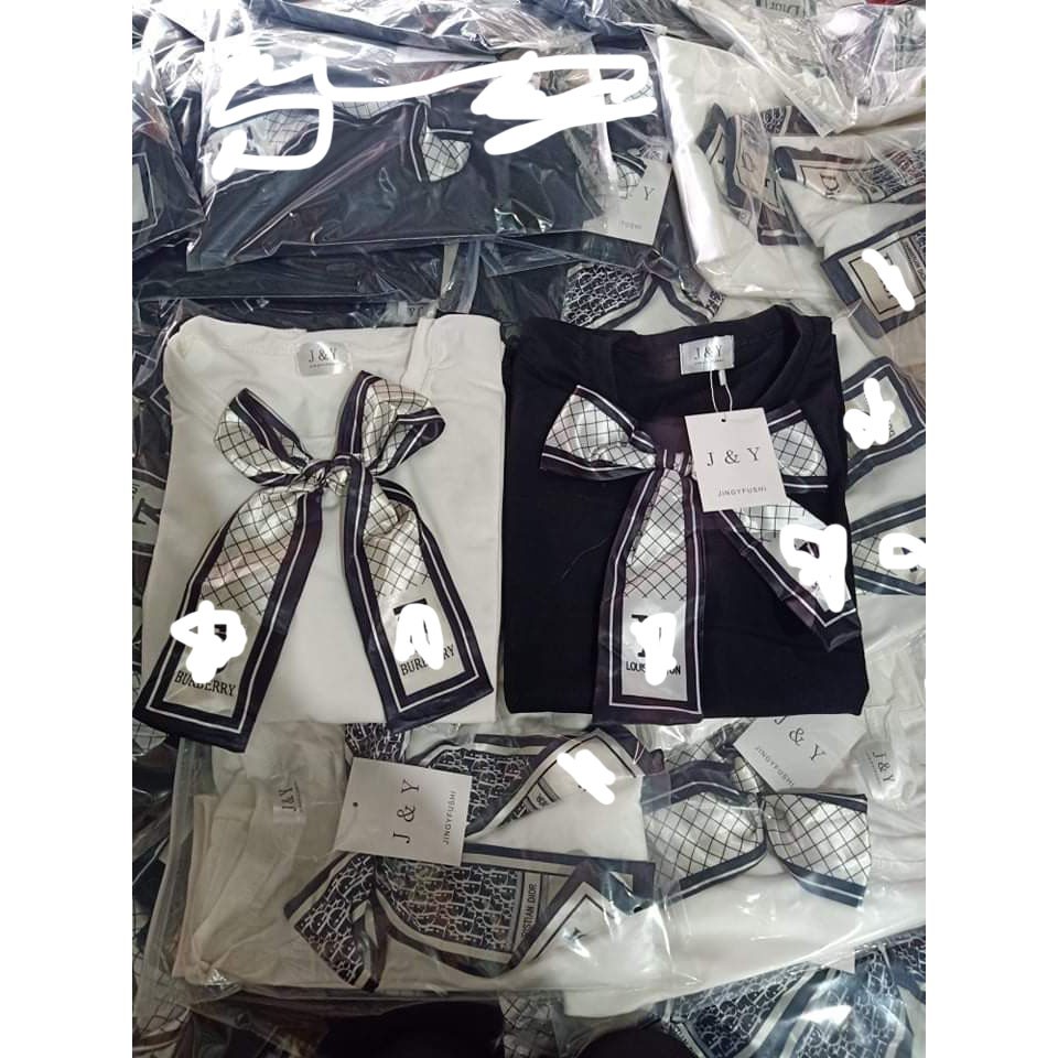 [RẺ VÔ ĐỊCH Áo phông kèm tag nơ khuy cài xinh xắn-HTCBIKINI | BigBuy360 - bigbuy360.vn