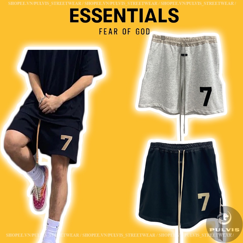 ⚡️[Mirror Quality] - Quần Short FOG Fear Of God Seventh Collection ''7'' Sweatshort, Quần Short FOG ESSENTIALS