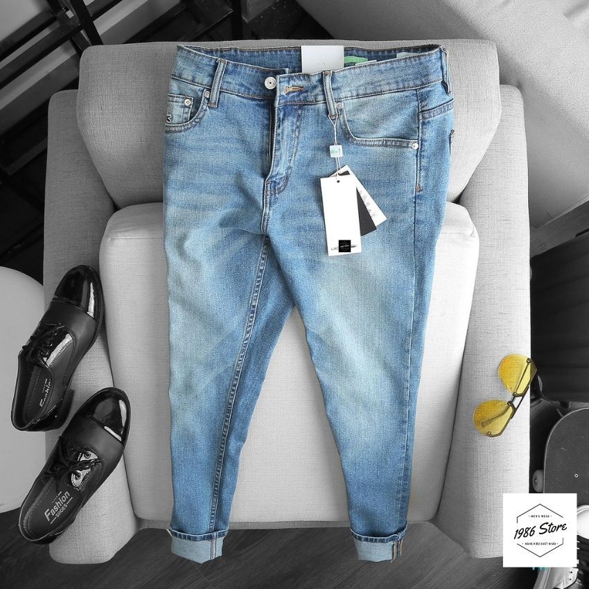 [Hàng Xịn - Ảnh Thật] Quần jeans nam L.coste Blue, hàng xuất cao cấp. | BigBuy360 - bigbuy360.vn