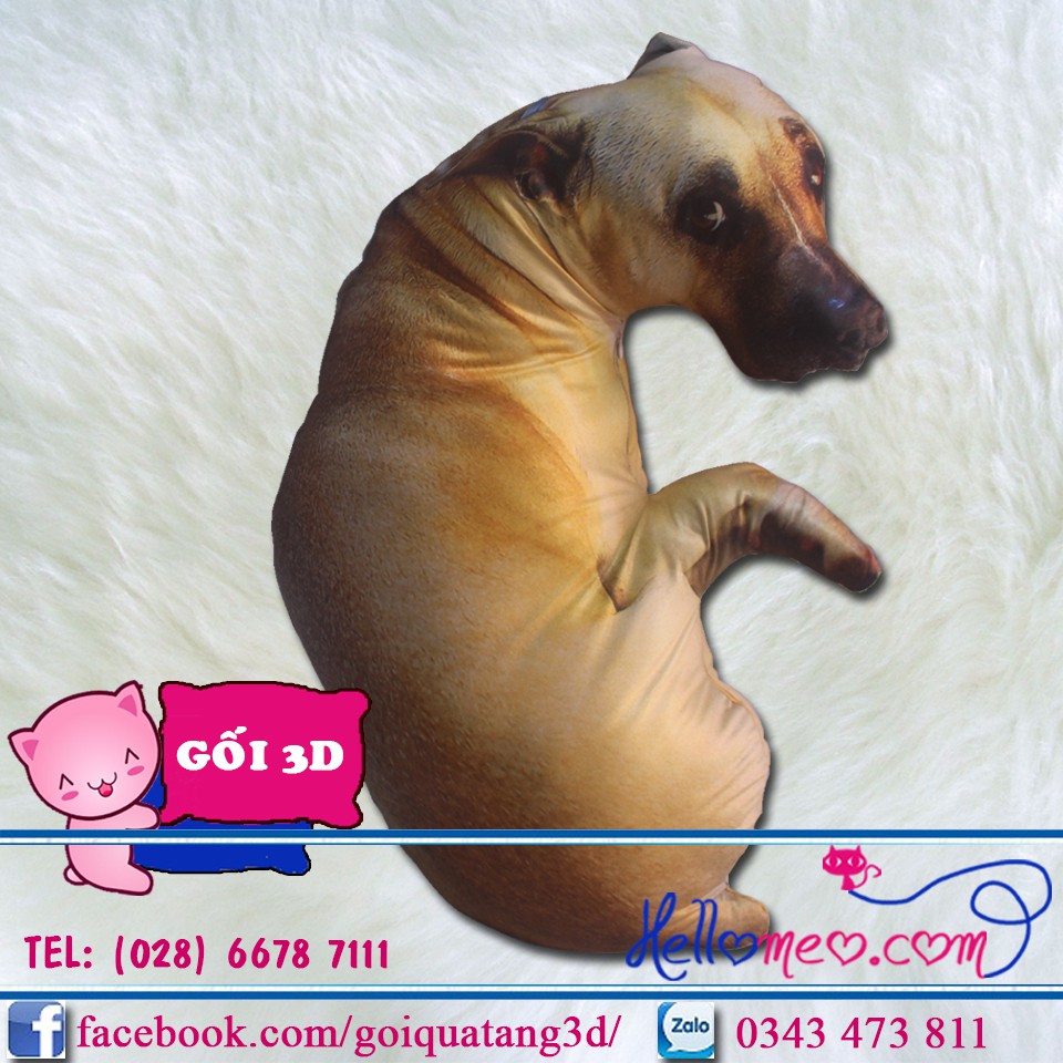 Gối Ôm Hình Con Chó Cho Bé 75 cm
