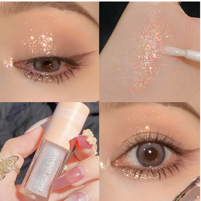 Phấn Mắt Dạng Lỏng Có Nhũ Ánh Kim Thời Trang