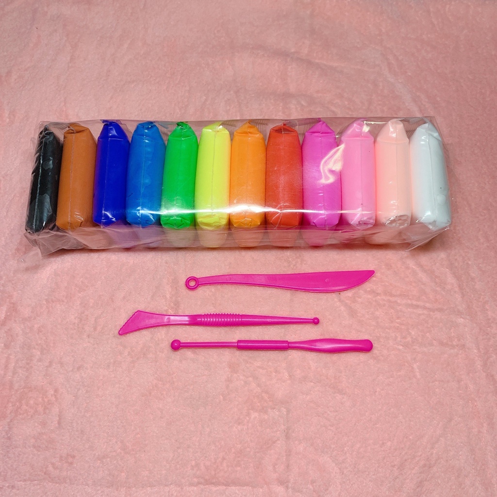 Đất Sét Nhật làm Slime siêu nhẹ - Soft Clay - Nguyên Liệu Làm Slime