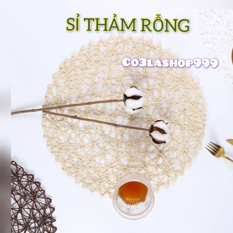 Sỉ Thảm rỗng phụ kiện trang trí chụp ảnh quần áo, giày dép, túi ví, đồ ăn, thảm lưới