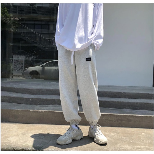 NRVP Quần Thể Thao Ống Rộng Phong Cách Hàn Quốc