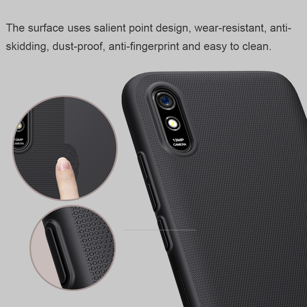 Ốp điện thoại NILLKIN bằng PC cứng mặt nhám cho Xiaomi Redmi 9i / 9A