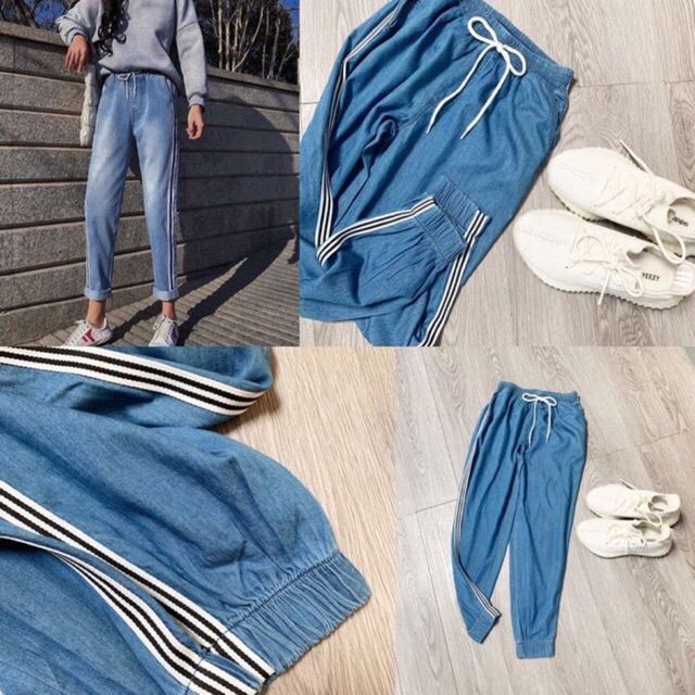 Quần Jogger Za4ra jeans phối soc vnxk