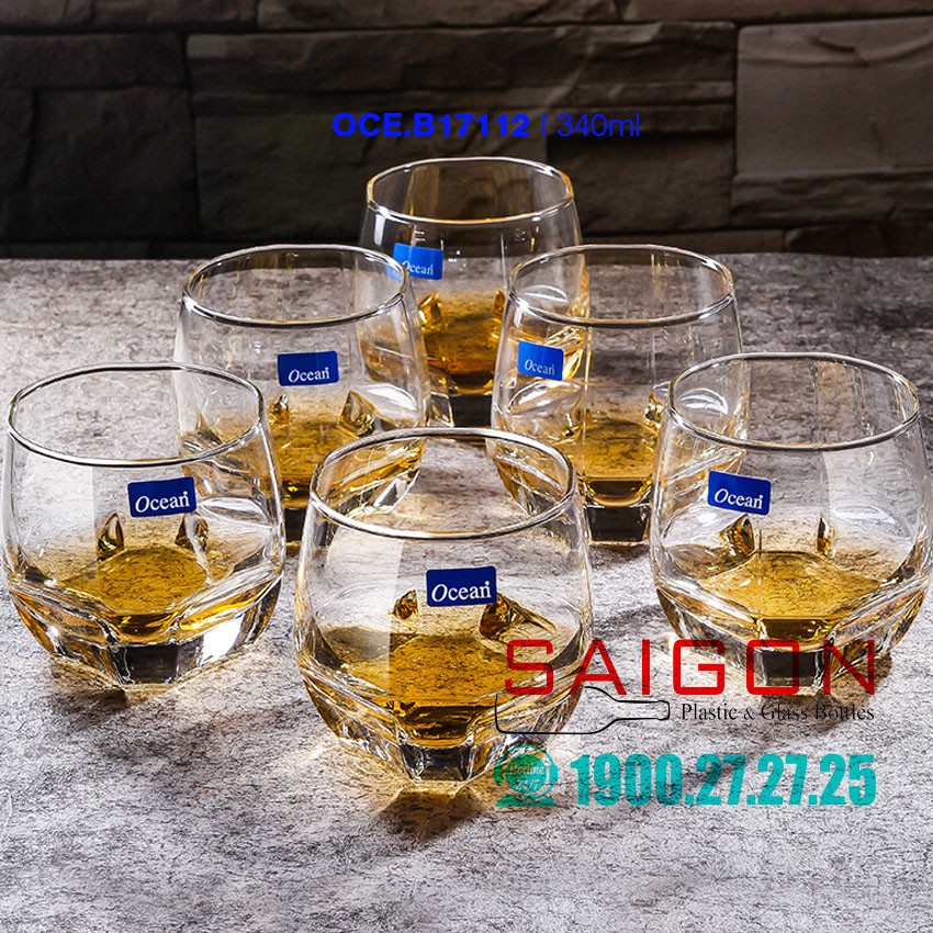 Ly Thủy Tinh Ocean Charisma Rock 340ml |Thủy Tinh Cao Cấp , Nhập Khẩu Thái Lan | BigBuy360 - bigbuy360.vn