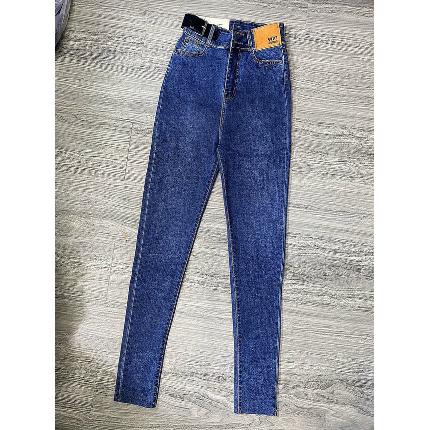 QUẦN JEANS DÀI THẮT LƯNG CAO CẤP CO GIÃN SHOP PHƯƠNG CHÂU