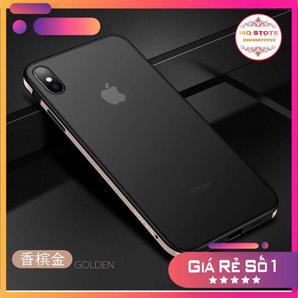 [Rẻ]  IPHONE 6+/7+/8+/X/XS/XS MAX ỐP LƯNG SULADA CHỐNG VÂN TAY TUYỆT ĐỐI -đẹp