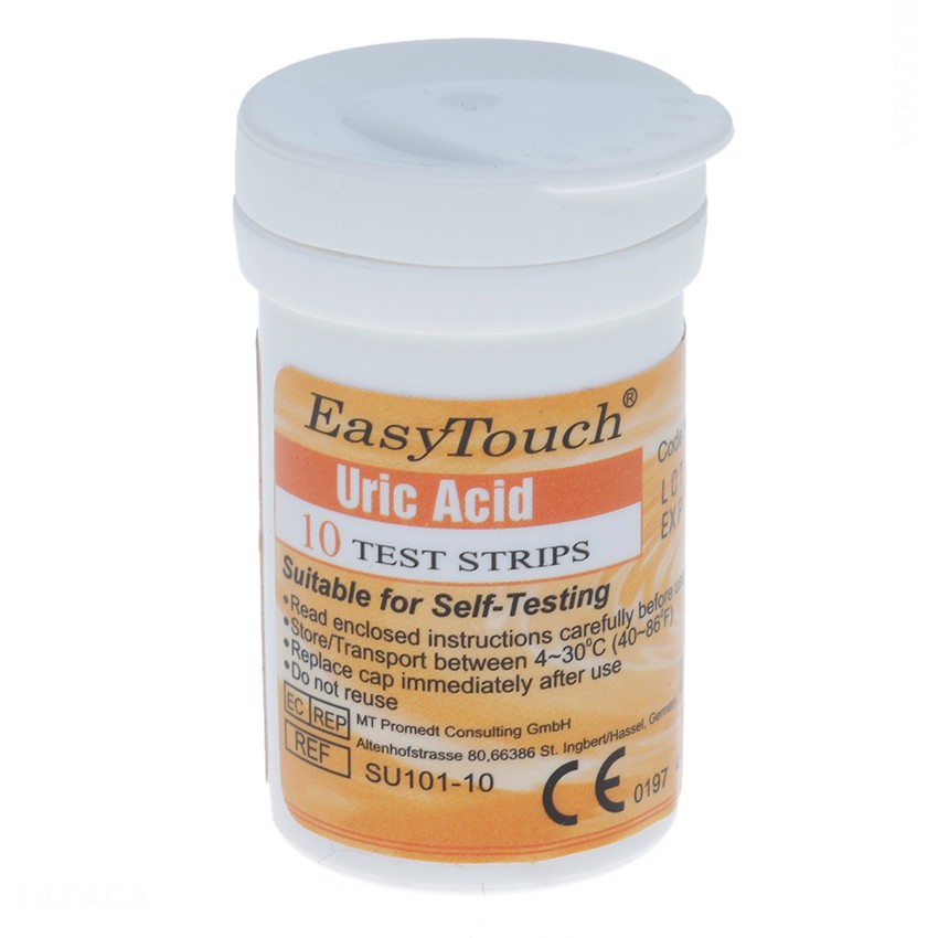 Máy đo Gout Easy touch ET322 + Kèm một test Gout 10 que
