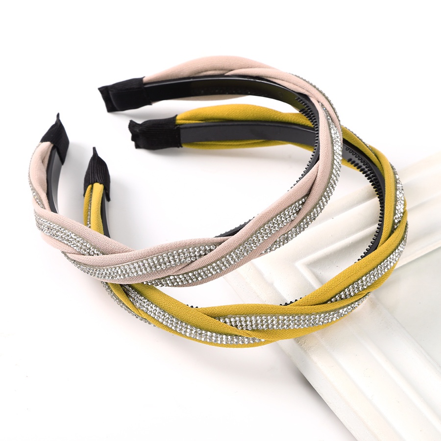 Băng đô cài tóc đính đá thời trang cho nữ