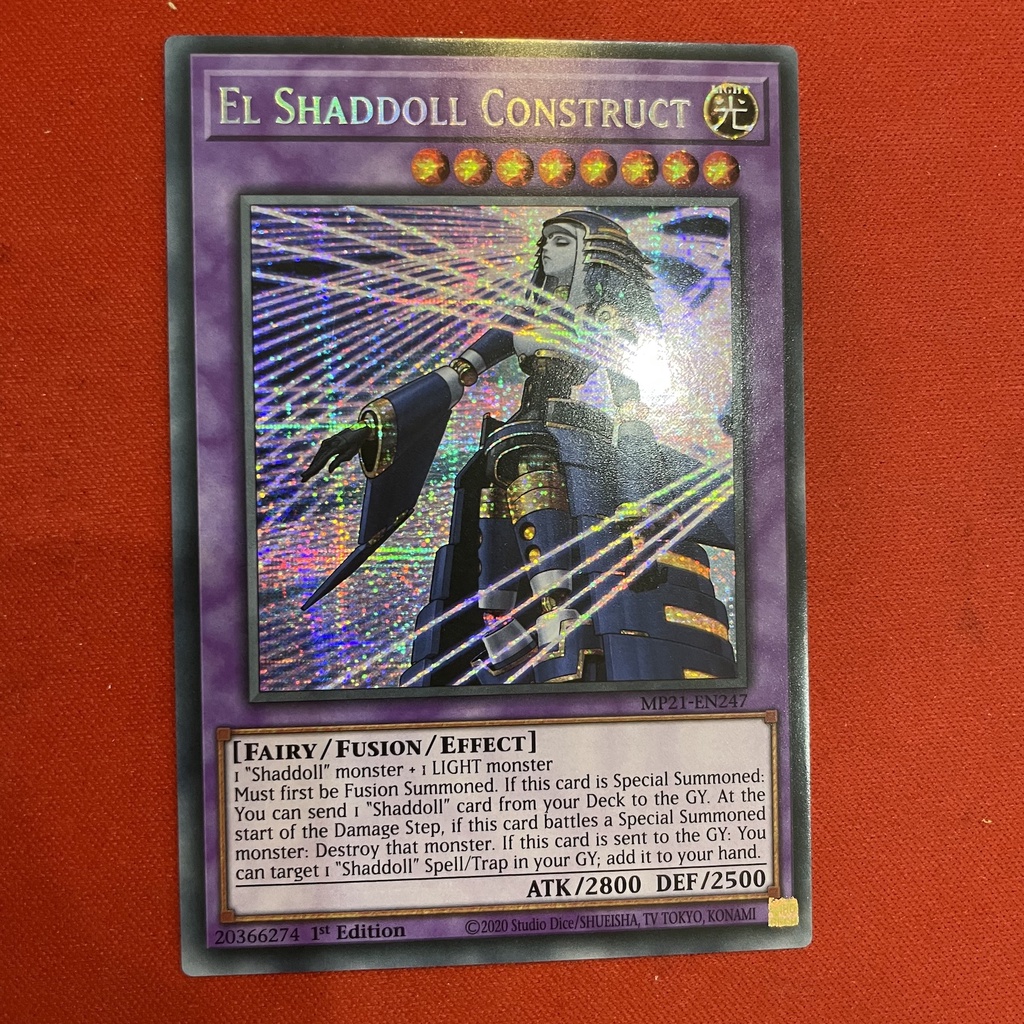 [EN][Thẻ Bài Yugioh Chính Hãng] El Shaddoll Construct