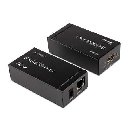 Bộ truyền HDMI 60M bằng sợi Cáp LAN Cat5, Cat6
