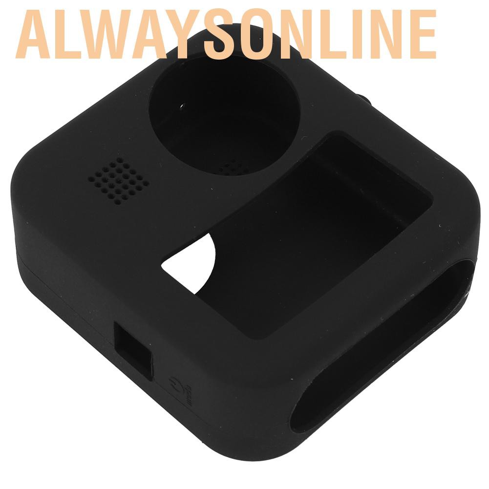 Alwaysonline TELESIN Shock‑Proof  Silicone Protective Shell Case for Gopro MAX Sport Camera