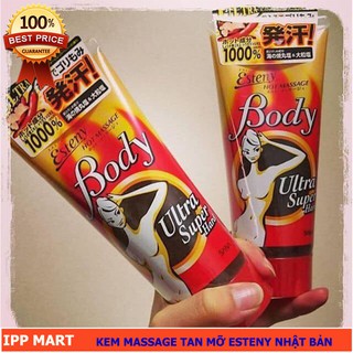 Kem Tan Mỡ Esteny Body Hot Massage Gel Nhật Bản