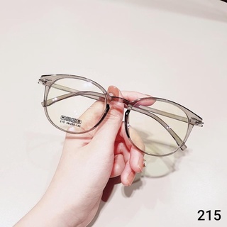 Gọng kính mắt tròn nhựa dẻo hàn quốc mã 215