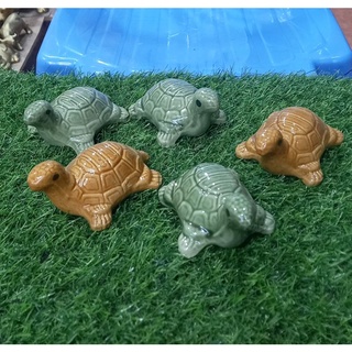 Tượng gốm rùa trang trí tiểu cảnh,non bộ.Kích thước rùa 8cm