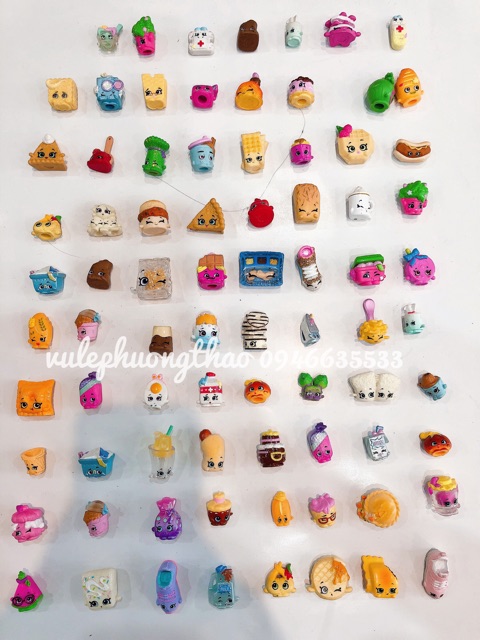 Set 50 SHOPKINS ko trùng mẫu