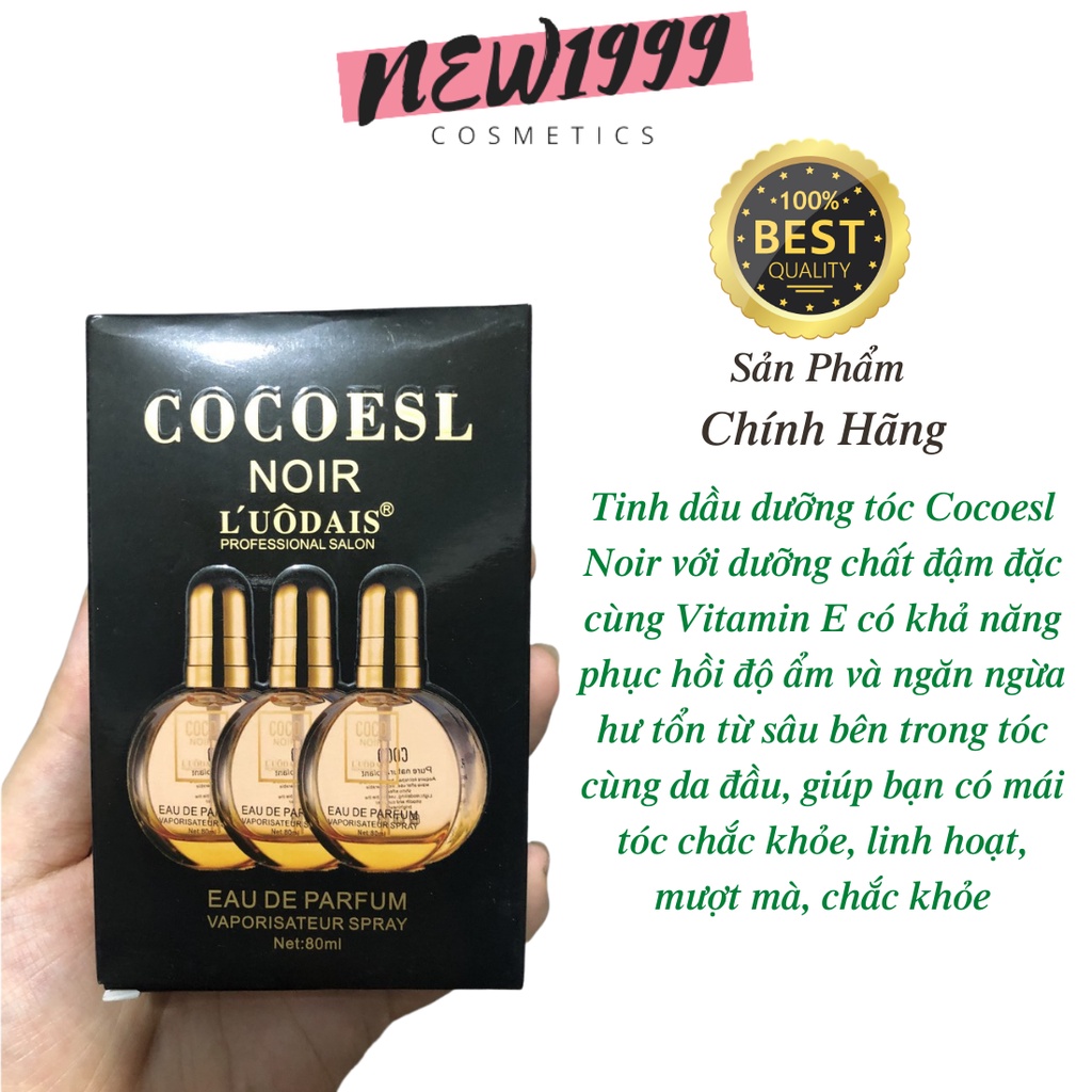 Tinh dầu dưỡng tóc COCOESL serum dưỡng tóc uốn Luodais hương nước hoa chính hãng