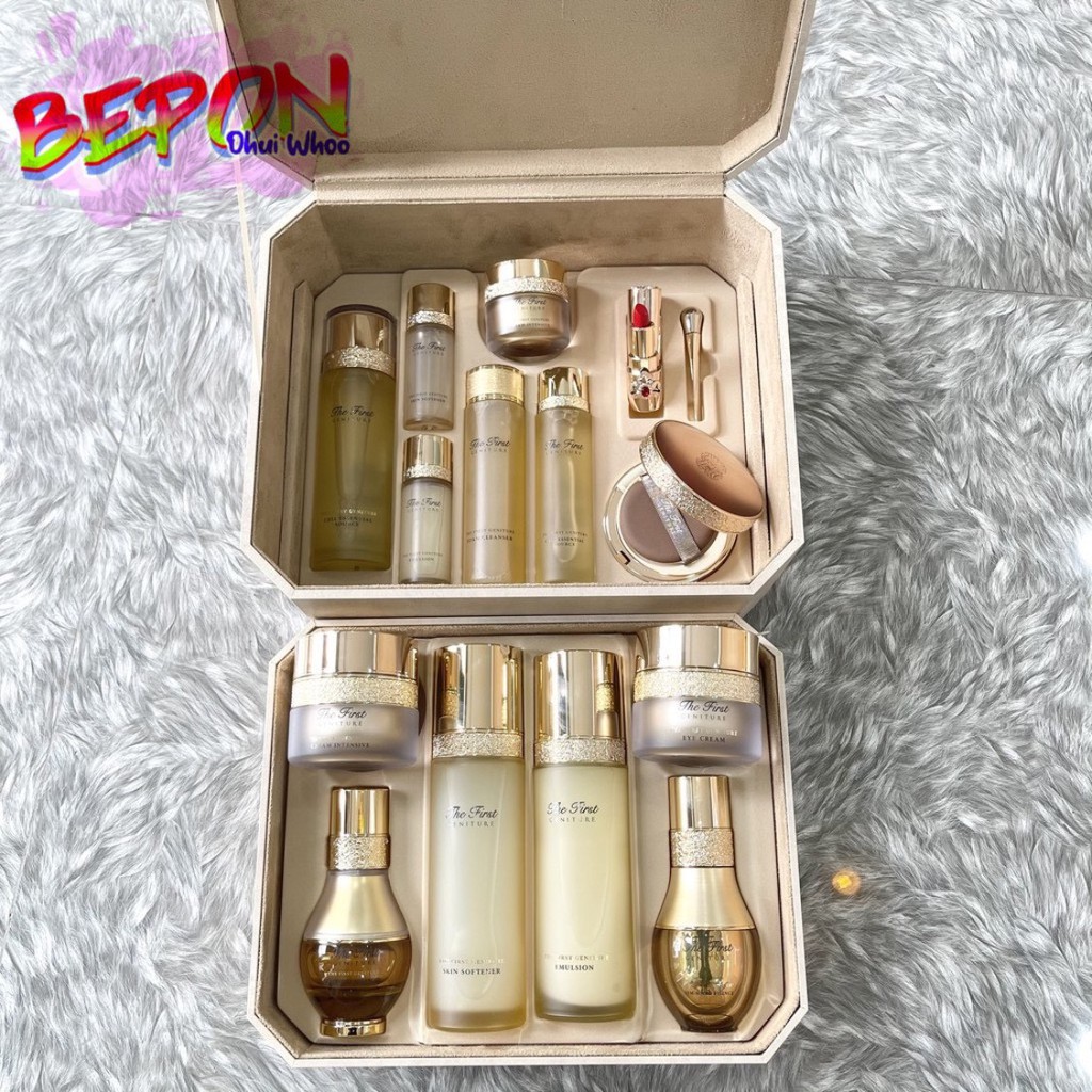 Set tái sinh da Ohui The First Geniture phiên bản mới, set 2 tầng - Ngọc Linh