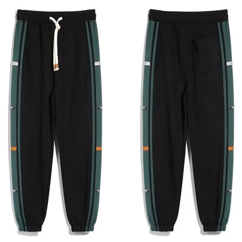 Quần Dài Lưng Thun Ống Rộng Phong Cách hip hop Đường Phố Hàn Quốc Chất Lượng Cao Cỡ M-3XL Cho Nam