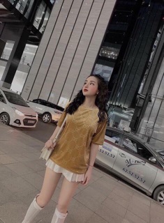 Áo nhung cộc tay nữ siêu hot ( ảnh thật)