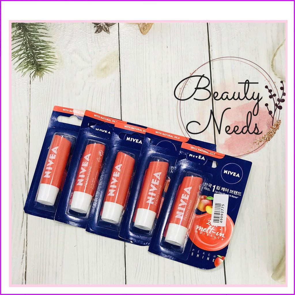 Son Dưỡng Môi Đào Nivea 4.8g