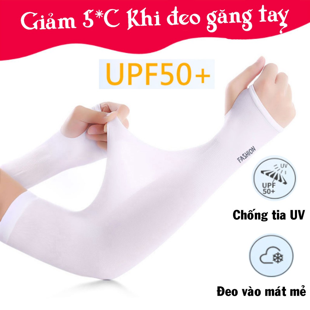 Găng tay dài chống nắng Fashion xỏ ngón - Bao tay co dãn 4 chiều thoáng khí chống tia Uv bảo vệ da