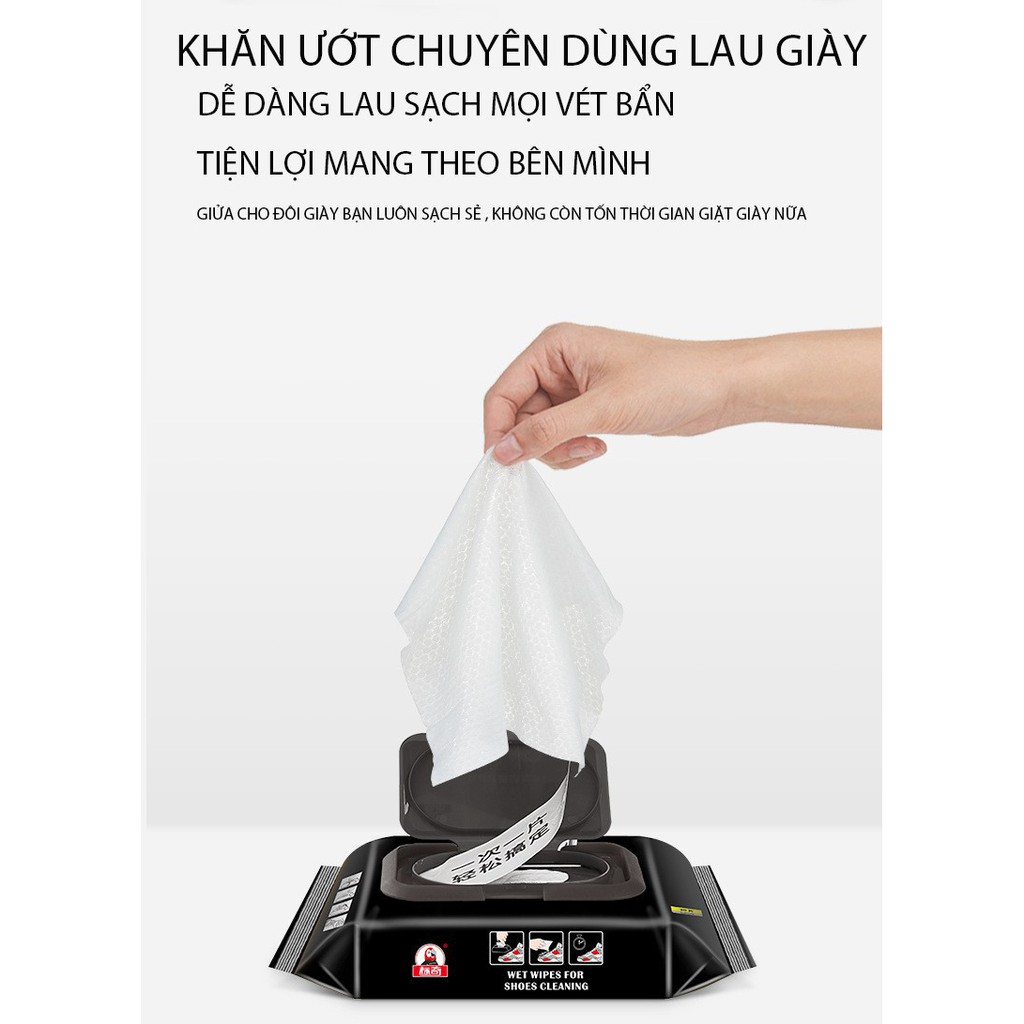 Khăn ướt lau giày tiện dụng TB1171