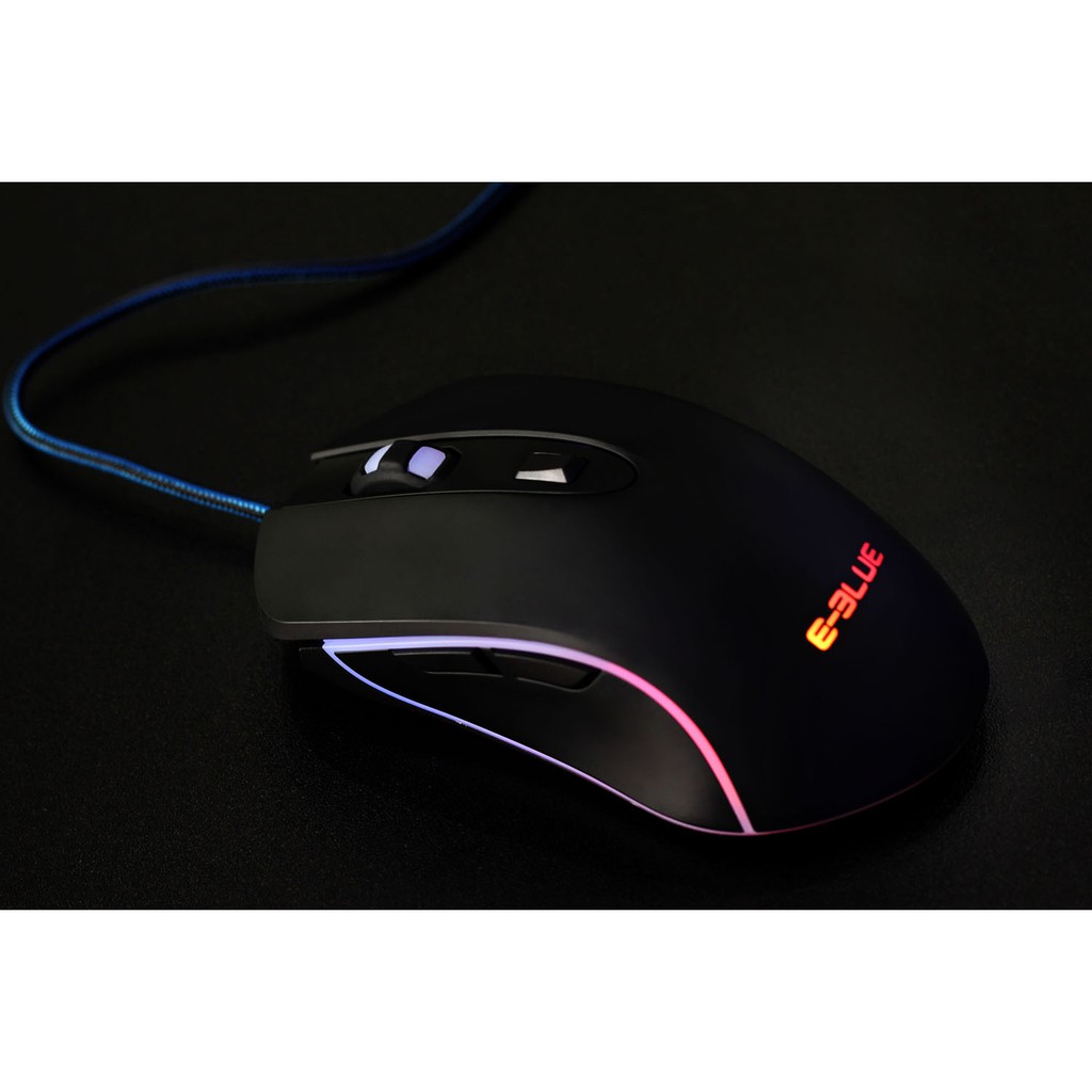 Chuột Eblue EMS667 RGB Gaming Black | BigBuy360 - bigbuy360.vn