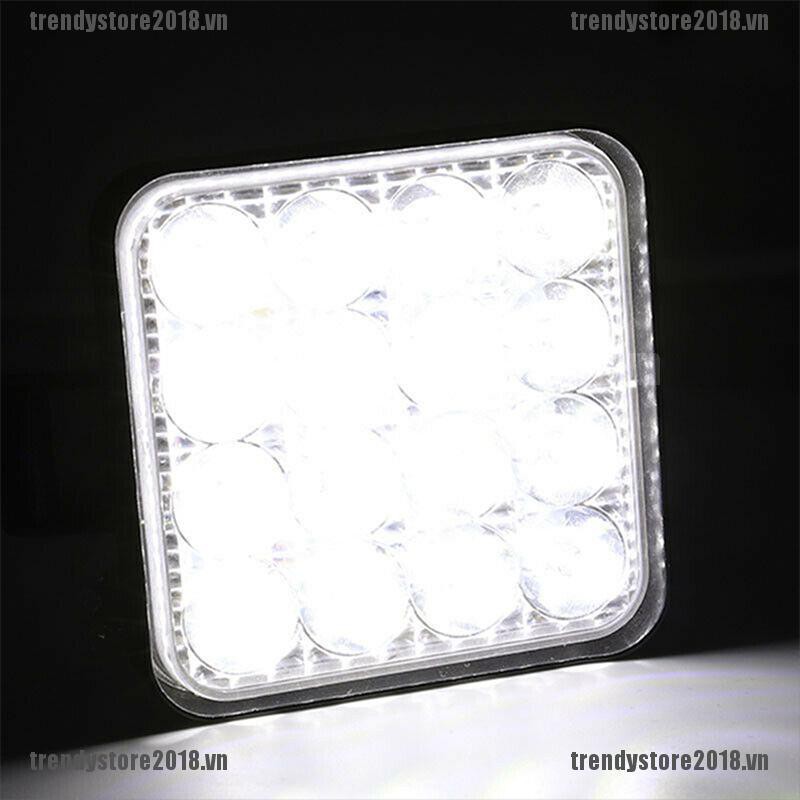 Đèn Led ChốNg Sương Mù 48W 16LED 12V / 24V Cho Xe Hơi