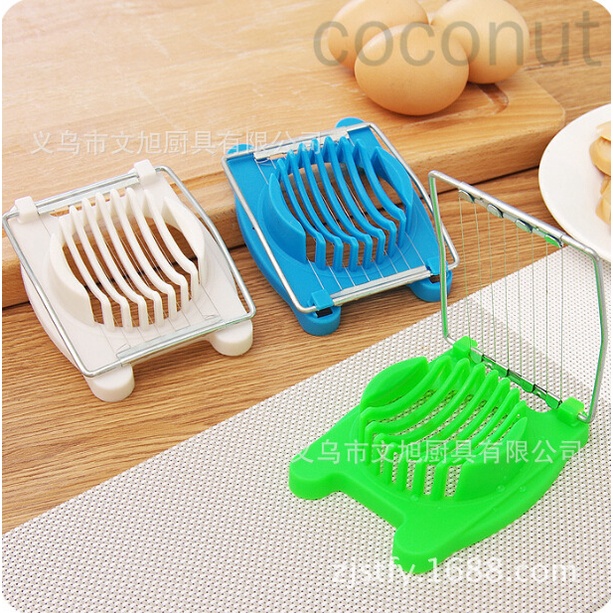 Màu Sắc Dụng Cụ Cắt Lát Trứng / Dừa Đa Năng Bằng Thép Không Gỉ