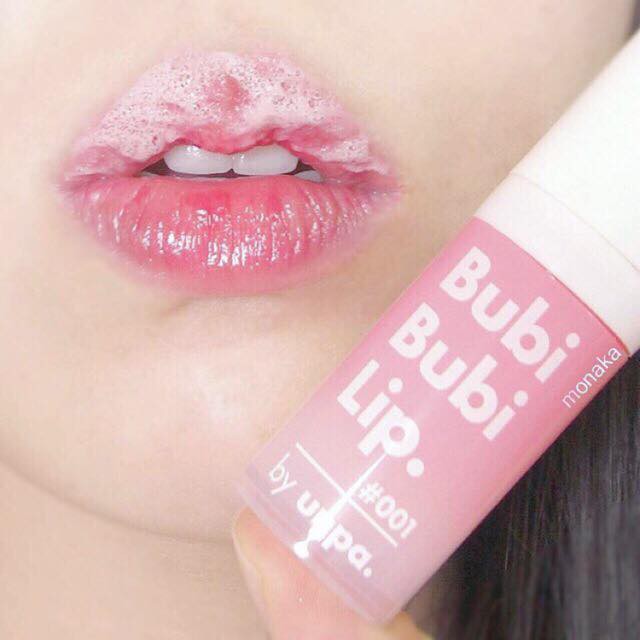 (Mẫu mới) TẨY DA CHẾT SỦI BỌT THẢI ĐỘC MÔI UNPA BUBI BUBI LIP