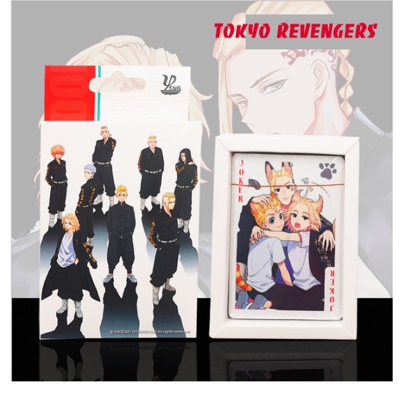 Bộ bài tây anime tokyo revengers 54 ảnh khác nhau