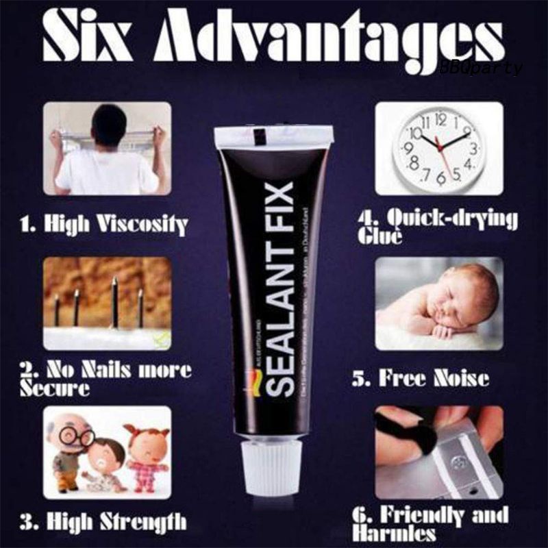 Keo dán siêu chắc Sealant Fix, keo đa năng dán mọi bề mặt chịu lực 6ml
