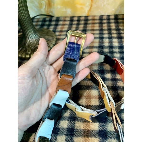 Thắt lưng  da thật ghép 10
