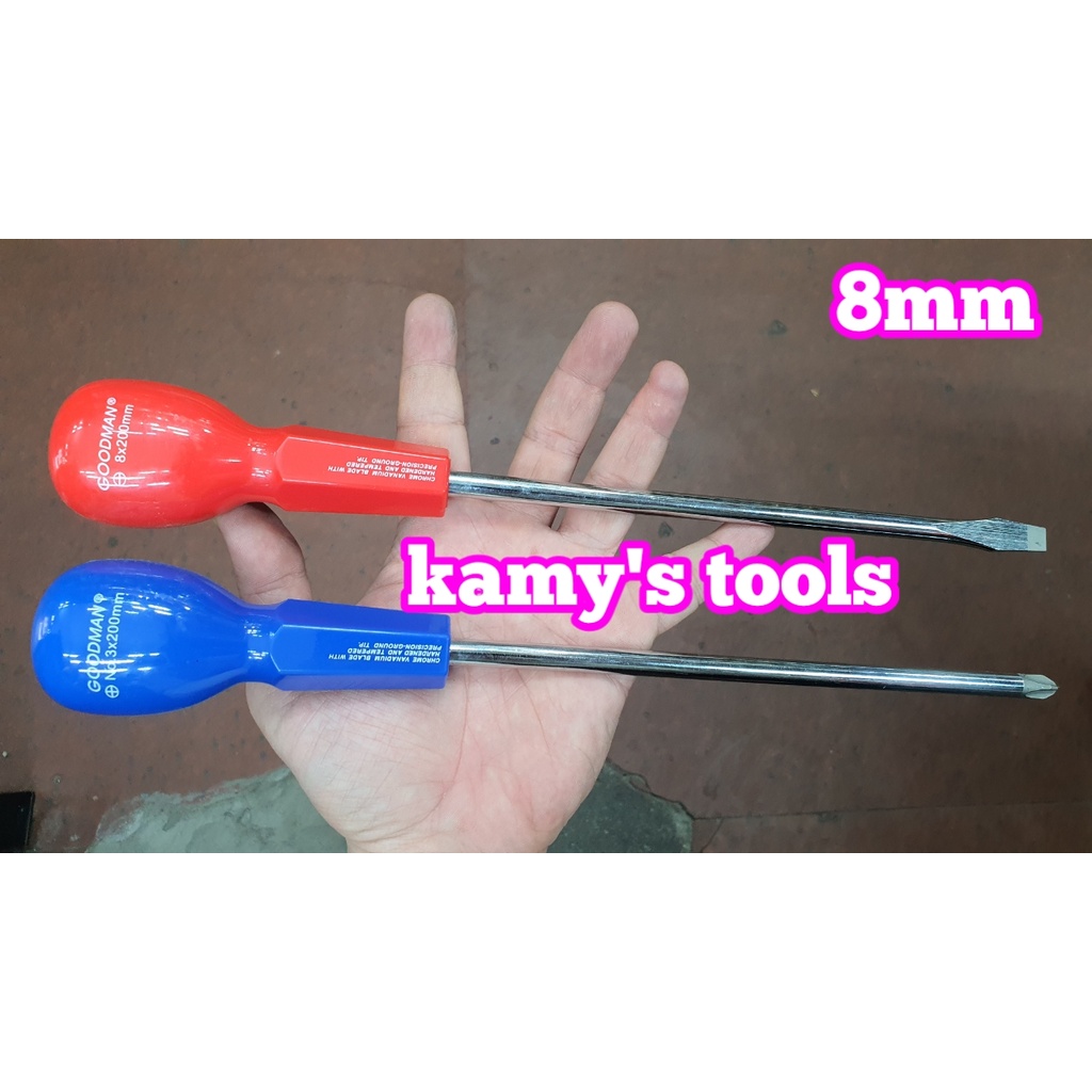 Tua vít bake dẹp goodman 8mm Taiwan, tô vít 8mm