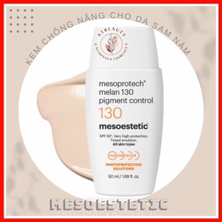 Kem chống nắng kiểm soát nám và sắc tố MESOESTETIC Mesoprotech Melan 130+ Pigment Control