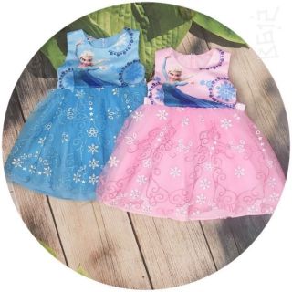 (Hàng thiết kế) Váy Elsa cao cấp cho bé size nhí cho bé 8-18ki