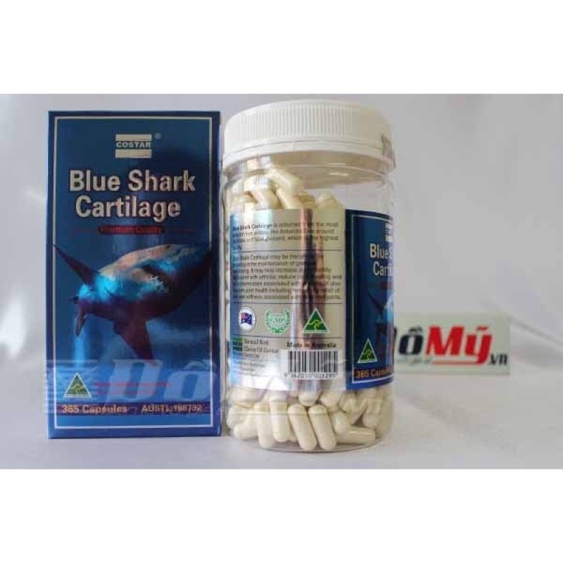 Viên uống sụn vi cá mập shark cartilage 750mg của Úc loại 365 viên