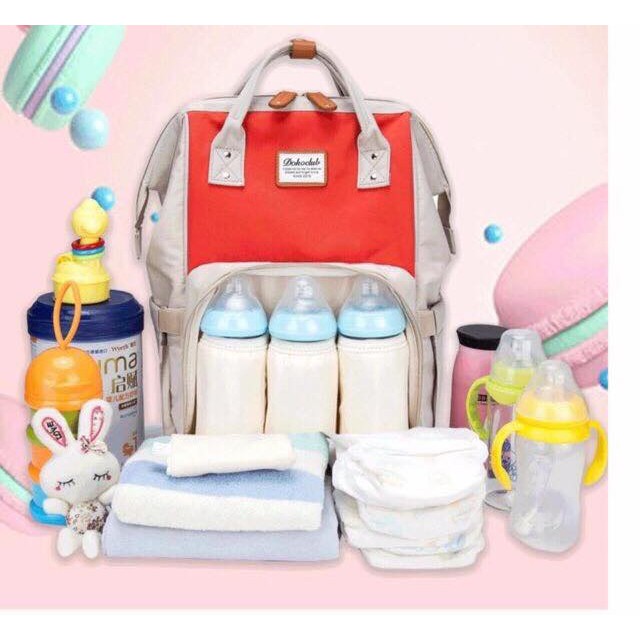 Balo bỉm sữa Dokoclub Chính Hãng