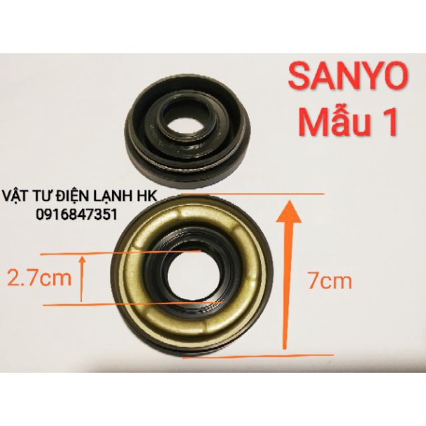 HSGD Phớt máy giặt hãng SANYO - chọn mẫu kích thước như hình 44 N810